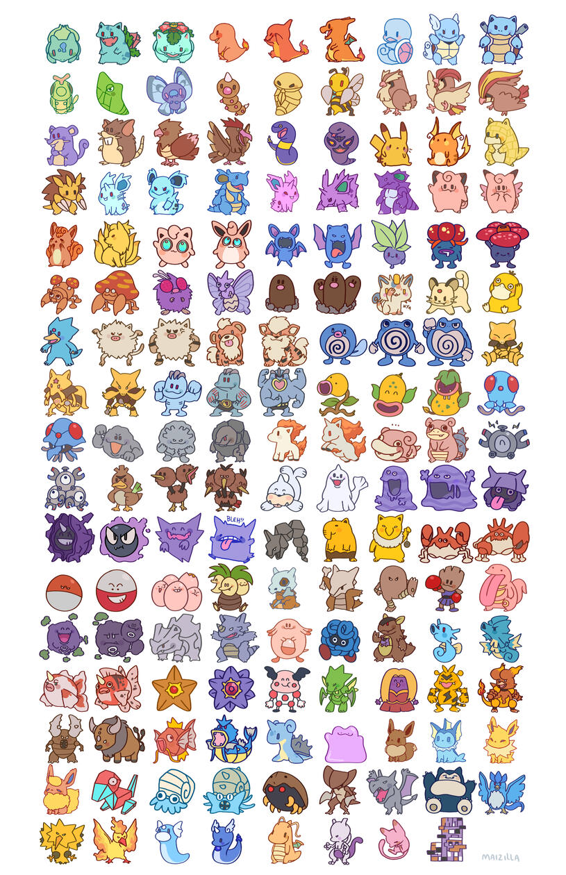 Pokemon Alphabet